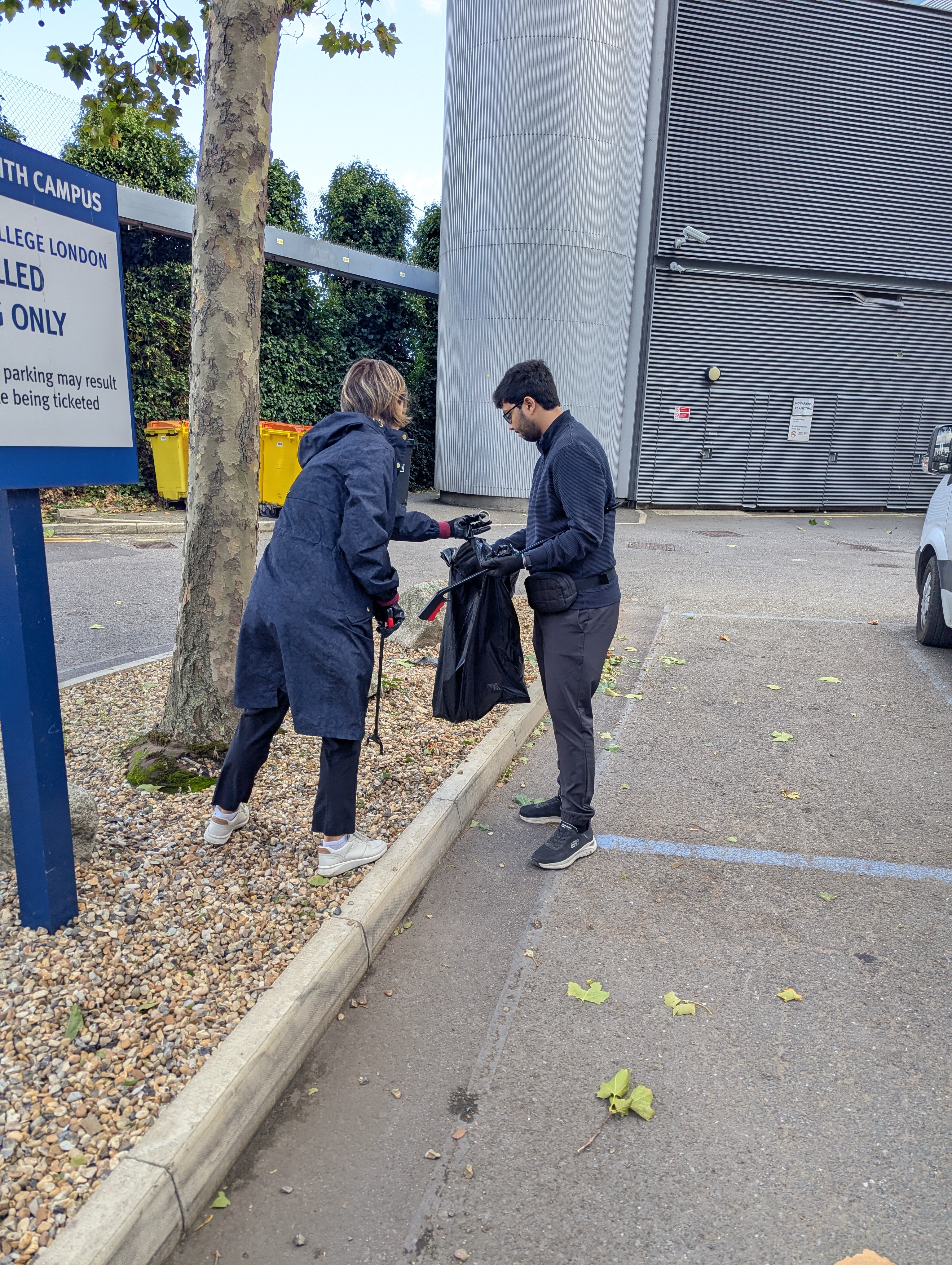 Campus cleanup